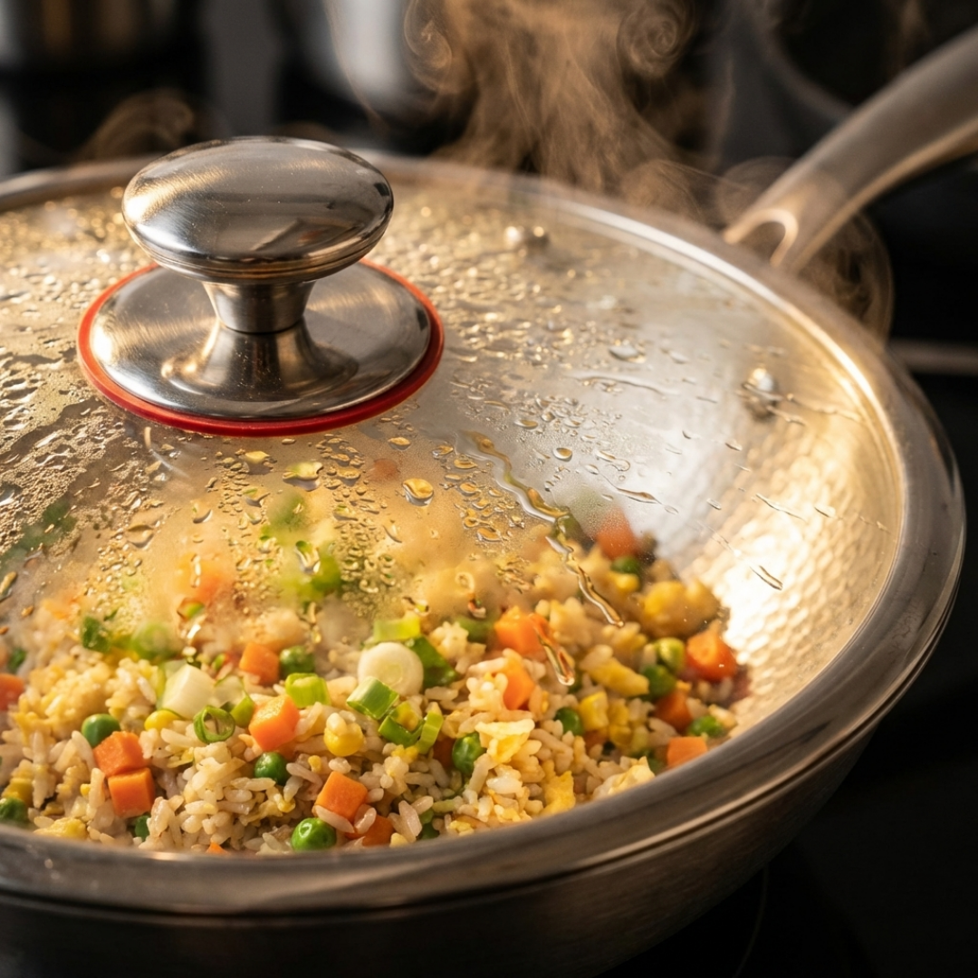 Simmr™ Titanium Hammered Wok