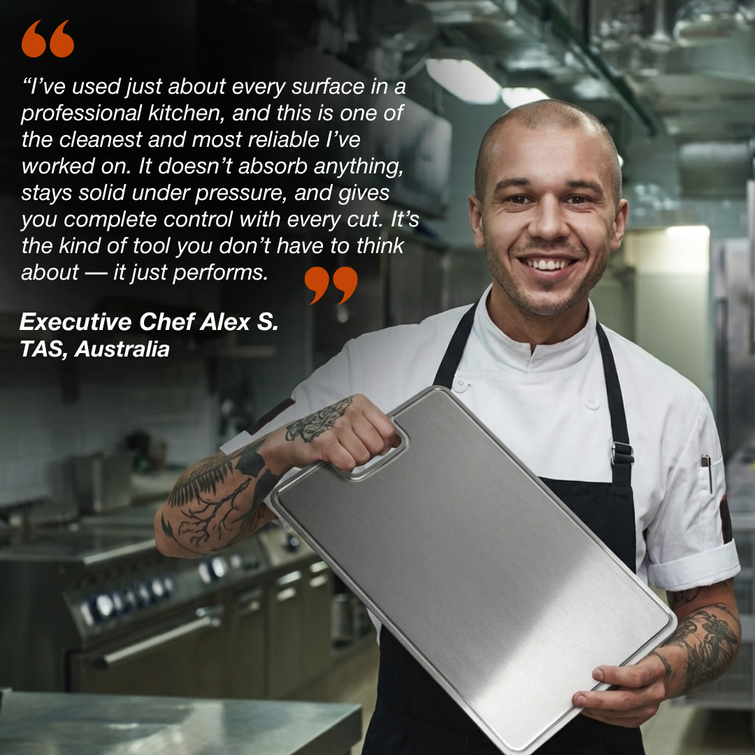 Titanium Cutting Board Pro