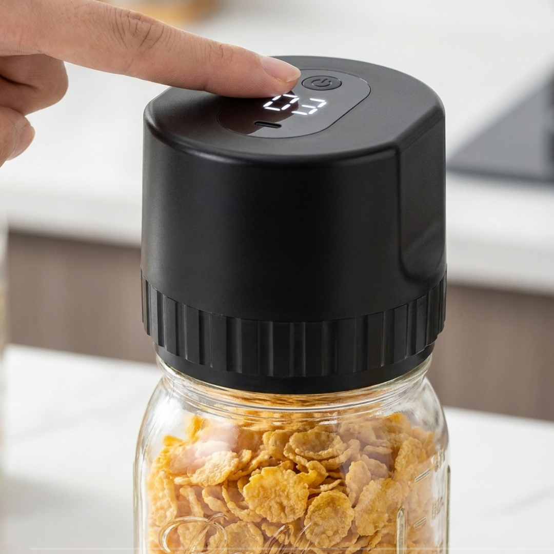 FreshGuard™ Vacuum Mason Jar Sealer