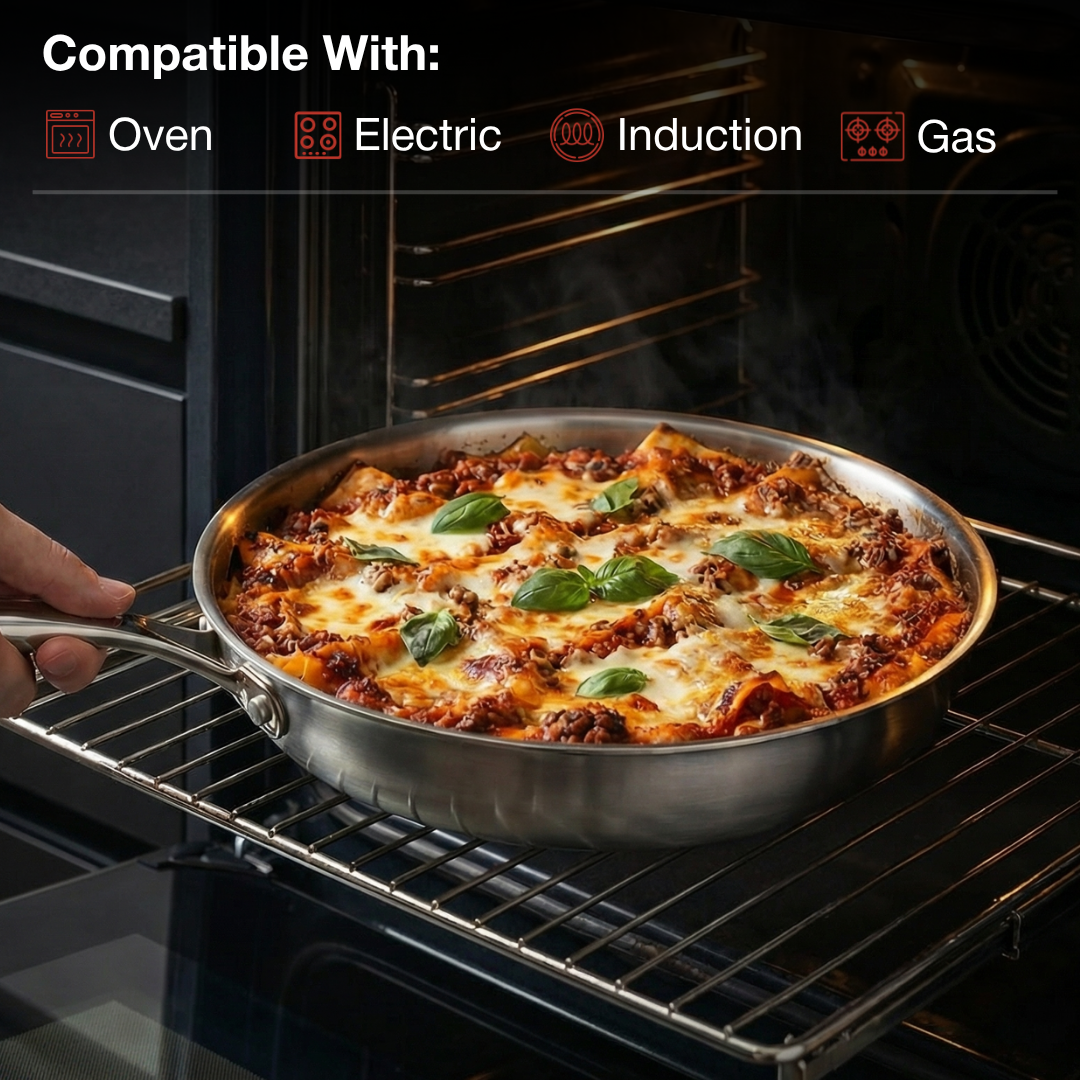 Simmr™ Titanium Hammered Pan Pro