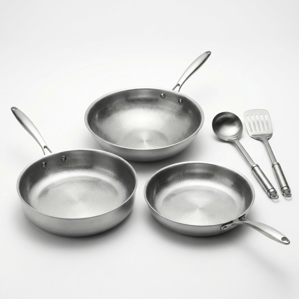 Titanium Hammered Complete Set Bundle