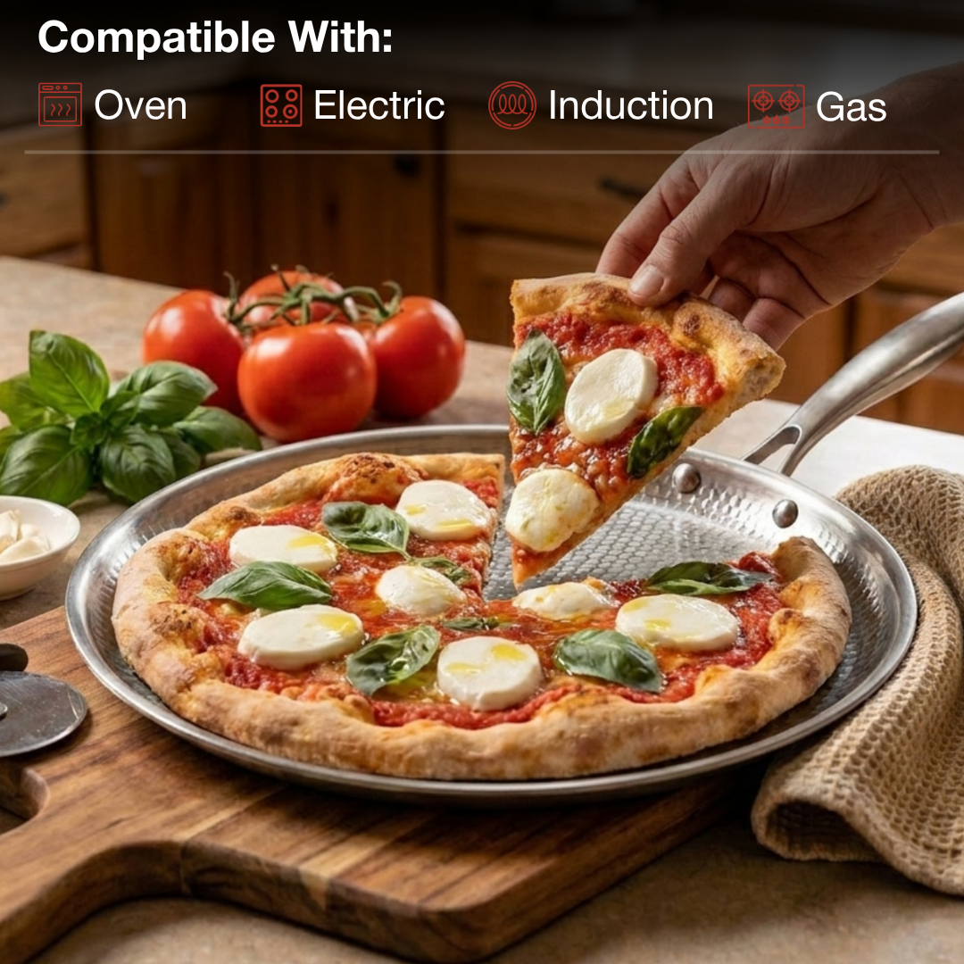 Simmr™ Titanium Hammered Flat Pan